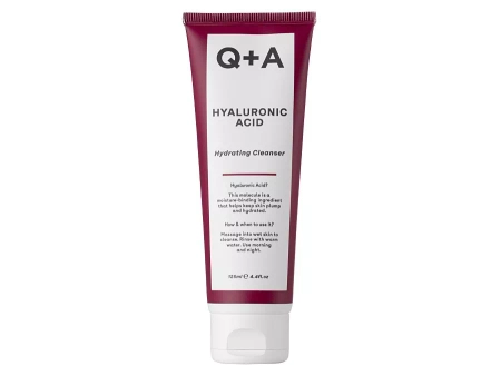 Q+A - Hyaluronic Acid - Hydrating Cleanser - Nawilżająco-Łagodzący Żel do Mycia Twarzy z Kwasem Hialuronowym - 125ml 
