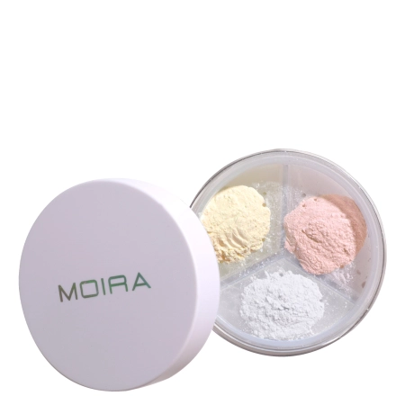 Moira - Set & Correct Loose Setting Powder - Puder Korygujący - 002 Translucent - 4,6g