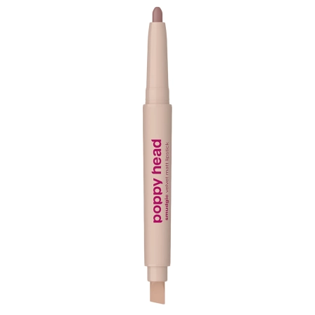 Poppy Head - Smudgic Velvet Matt Lipstick - Matowa Pomadka w Kredce - 01 Stone Veil - 0,85g