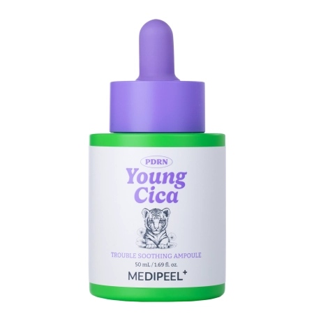 Medi-Peel - Young Cica PDRN Trouble Soothing Ampoule - Kojąca Ampułka do Twarzy - 50ml