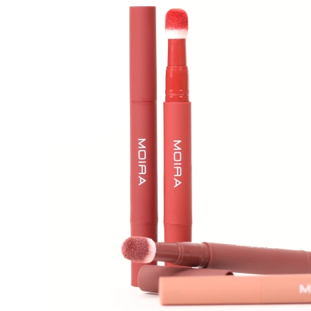 Moira - Cushion Kiss Lip Cream - Pomadka do Ust - 002 Cotton Latte - 1,5g