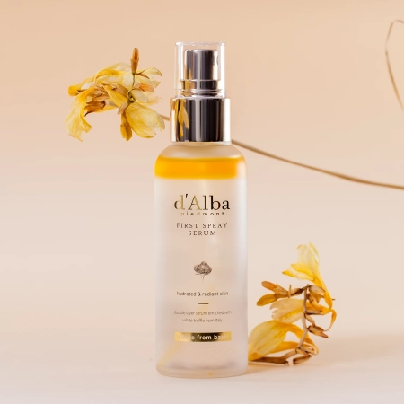 d'Alba - White Truffle First Spray Serum - Rozświetlająco-Nawilżajace Serum do Twarzy w Mgiełce - 100ml