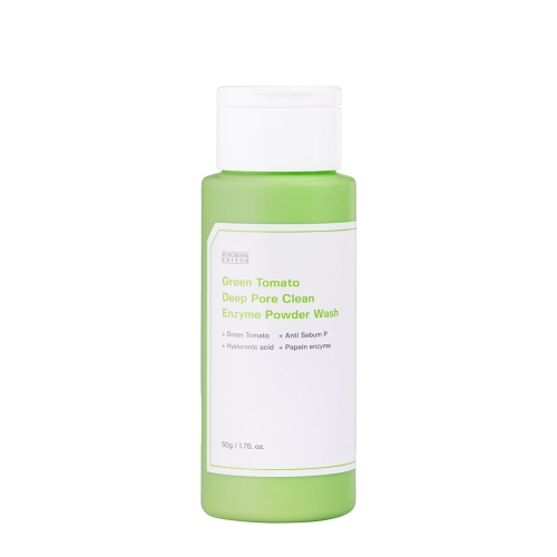 Sungboon Editor - Green Tomato Deep Pore Clean Enzyme Powder Wash - Głęboko Oczyszczający Puder Enzymatyczny - 50g