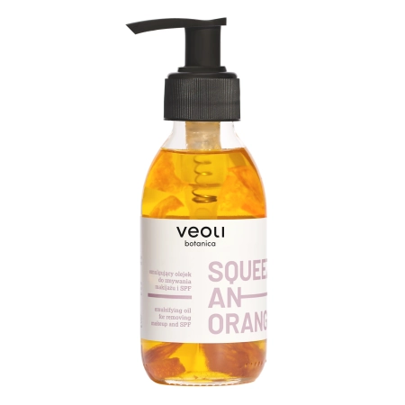 Veoli Botanica - Squeeze an Orange - Emulgujący Olejek do Zmywania Makijażu i SPF - 147,4ml