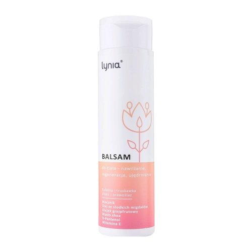 Lynia - Balsam do Ciała z Kofeiną - Nawilżanie, Regeneracja, Ujędrnianie - 200ml