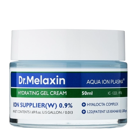 Dr.Melaxin - Aqua Ion Plasma Hydrating Gel Cream - Nawilżający Krem-Żel do Twarzy - 50ml