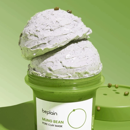 beplain - Mung Bean Pore Clay Mask - Oczyszczająca Maseczka do Twarzy - 120ml