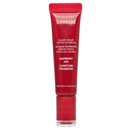 Laneige - Glaze Craze Tinted Lip Serum - Koloryzujące Serum do Ust - Raspberry Jam - 12g