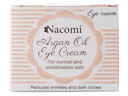 Nacomi - Naturalny Arganowy Krem pod Oczy - 15ml