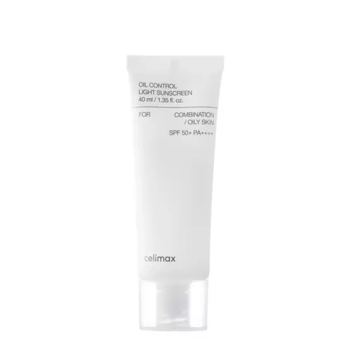 Celimax - Oil Control Light Sunscreen SPF50+ PA++++ - Krem Regulujący Wydzielanie Sebum z Filtrem - 40ml OUTLET