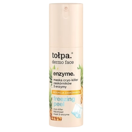Tołpa - Dermo Face Enzyme - Freeze Peel - Maska Cryo - Killer Zaskórników - 3 Enzymy - 50ml