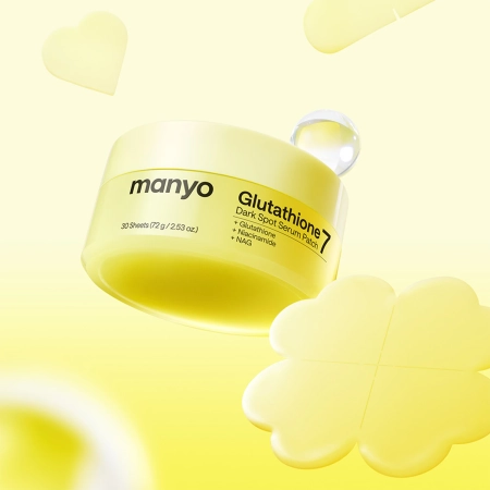 Ma:nyo - Glutathione 7 Dark Spot Serum Patch - Serum w Płatkach na Przebarwienia - 30szt