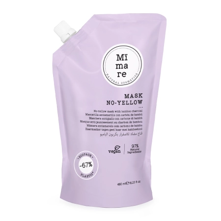 Mimare - No-Yellow Mask - Maska Neutralizująca do Blondu - 480ml