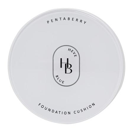 HEVEBLUE - Penta Berry Panthenol Repair Glow Foundation Cushion SPF 50+ PA++++ - Rozświetlający Podkład do Twarzy w Poduszce - 17-21 Vanilla - 15g
