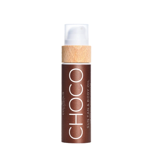 Cocosolis - Suntan & Body Oil - Nawilżający Olejek do Opalania - Choco - 110ml