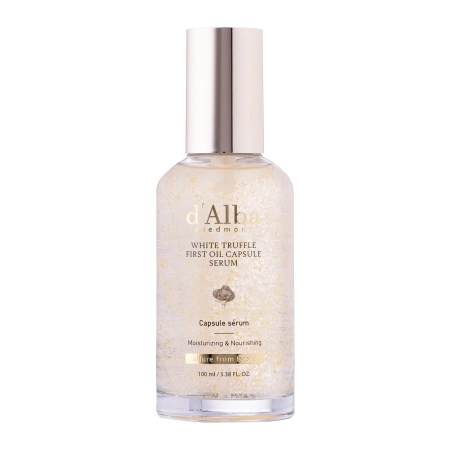 d'Alba - White Truffle First Oil Capsule Serum - Odżywcze Serum do Twarzy - 100ml