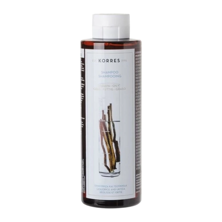 Korres - Licorice and Urtica Shampoo - Szampon do Włosów z Wyciągiem z Pokrzywy i Lukrecją - 250ml