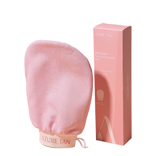 Azure Tan - Pre Glow Tan Exfoliating Mitt - Rękawica Peelingująca - 1szt