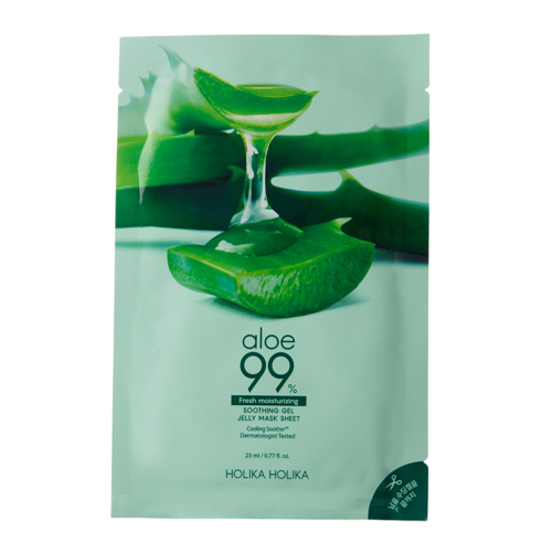 Holika Holika - Aloe Soothing Jelly Mask - Aloesowa Maska w Płachcie - 23ml