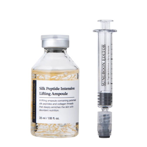 Sungboon Editor - Silk Peptide Intensive Lifting Ampoule - Intensywnie Liftingująca Ampułka do Twarzy - 35ml