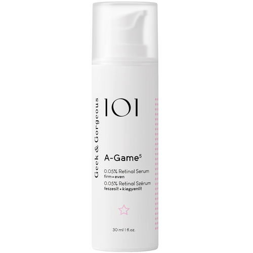 Geek & Gorgeous - A-Game 5 - Serum z Retinalem 0,05% - 30ml