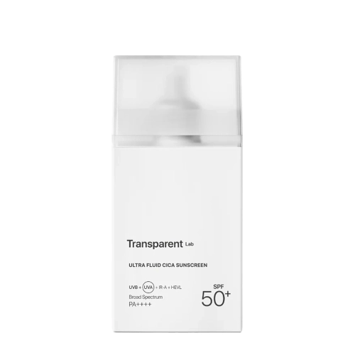 Transparent Lab - Ultra Fluid Cica Sunscreen - Hybrydowy Krem SPF50+ - 100ml
