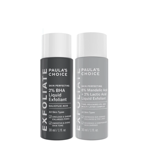 Paula's Choice - Multi-Level Exfoliation Trial Kit - Zestaw Wielopoziomowego Złuszczania - 30ml+30ml