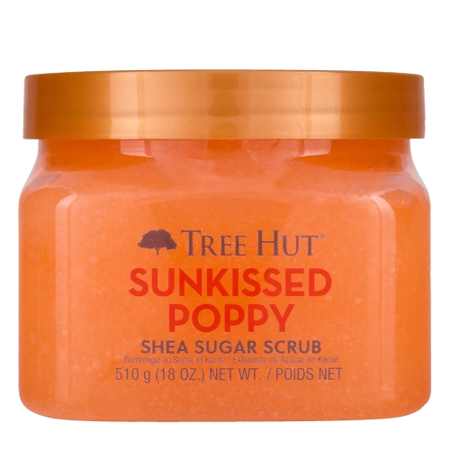 Tree Hut - Shea Sugar Scrub Sunkissed Poppy - Cukrowy Peeling do Ciała - 510g