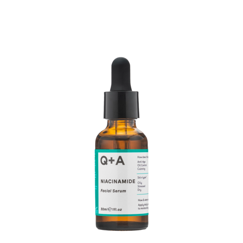 Q+A - Niacinamide Facial Serum - Równoważące Serum do Twarzy z Niacynamidem - 30ml