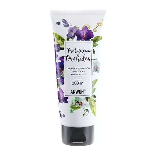 Anwen - Proteinowa Orchidea - Odżywka do Włosów o Wysokiej Porowatości - 200ml