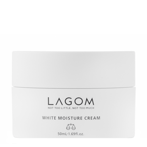 Lagom - Cellus White Moisture Cream - Rozświetlająco-Nawiżający Krem do Twarzy - 50ml