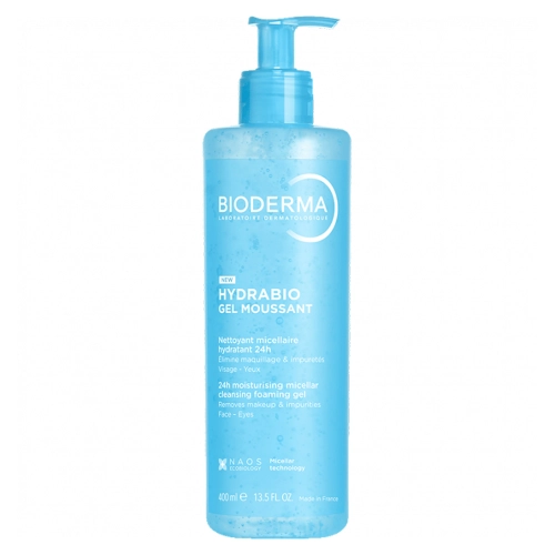 Bioderma - Hydrabio Gel Moussant - Nawilżający Żel do Mycia Twarzy - 400ml