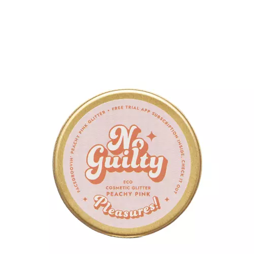 Ministerstwo Dobrego Mydła - Facegroovin' - Bio Brokat - Peachy Pink - 10g