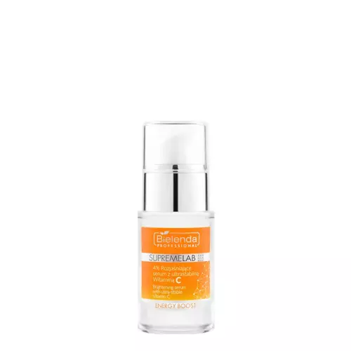 Bielenda Professional - Supremelab - Energy Boost - 4% Rozjaśniające Serum z Ultrastabilną Witaminą C - 15ml