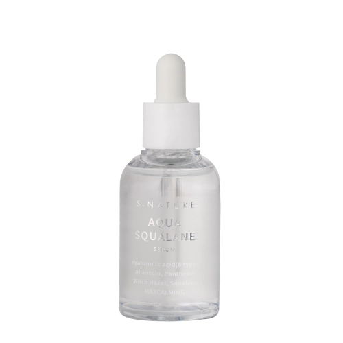 S.Nature - Aqua Squalane Serum - Nawilżające Serum do Twarzy ze Skwalanem - 50ml
