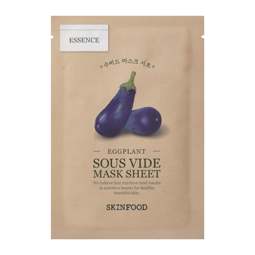 Skinfood - Sous Vide Mask Sheet Eggplant - Nawilżająca Maska do Twarzy w Płachcie - 1szt/20g - OUTLET