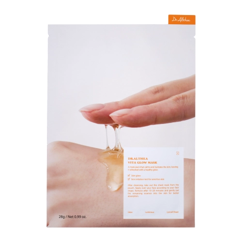 Dr. Althea - Vita Glow Mask - Odżywcza Maska w Płacie - 27ml