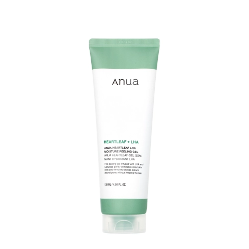 Anua - Heartleaf LHA Moisture Peeling Gel - Żelowy Peeling do Twarzy - 120ml