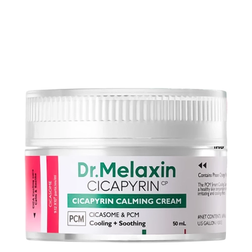 Dr.Melaxin - Cicapyrin Calming Cream - Kojący Krem do Twarzy z Kompleksem Chłodzącym - 50ml