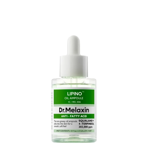 Dr.Melaxin - Lipino Oil Ampoule - Lekkie Serum Olejowe Przeciw Niedoskonałościom - 30ml