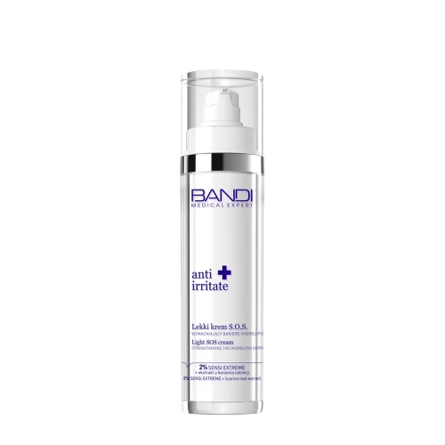 Bandi - Medical Expert - Anti Irritate - Light SOS Cream - Lekki krem SOS Wzmacniający Barierę Hydrolipidową - 50ml
