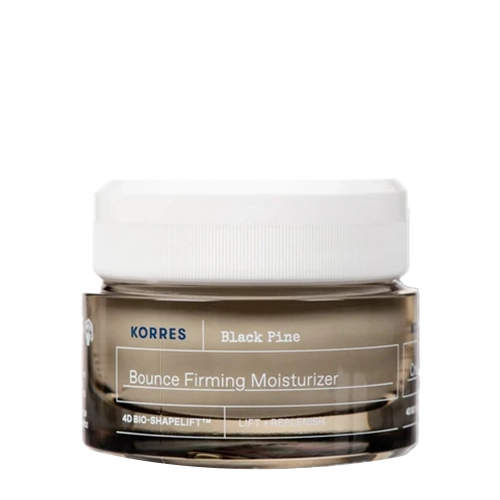 Korres - Black Pine Bounce Firming Moisturizer - Przeciwzmarszczkowy Krem do Twarzy na Dzień - 40ml