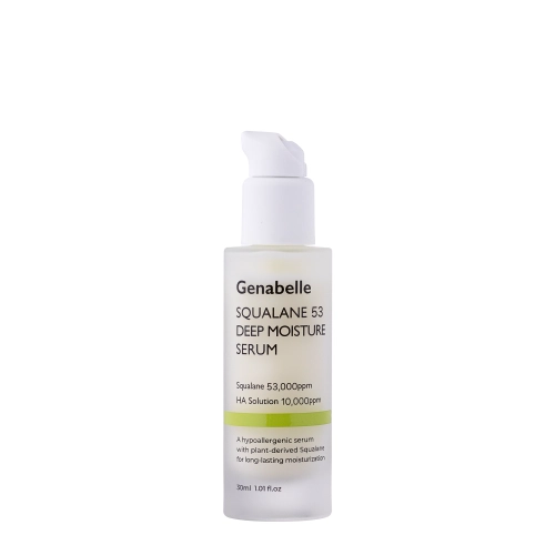 Genabelle - Squalane 53 Deep Moisture Serum - Silnie Nawilżające Serum do Twarzy - 30ml