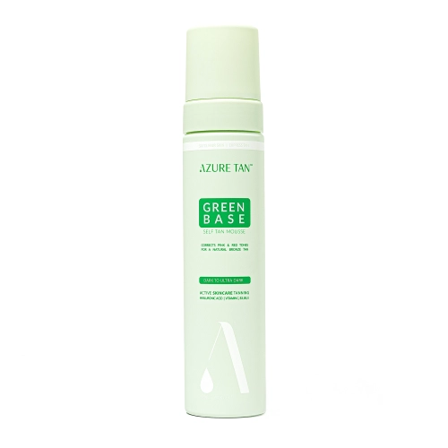Azure Tan - Self Tan Mousse Green Base - Samoopalająca Pianka do Ciała - Dark to Ultra Dark - 200ml 