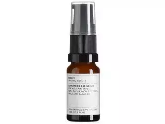 Evolve Organic Beauty - Peptide 360 Serum - Naturalne Serum do Twarzy z Peptydami Sacha Inchi i Olejem Cacay - 10ml