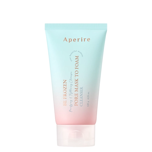 Aperire - Be Frozen Pore Mask To Foam Cleanser - Maska i Pianka Do Mycia Twarzy 2w1 - 120g