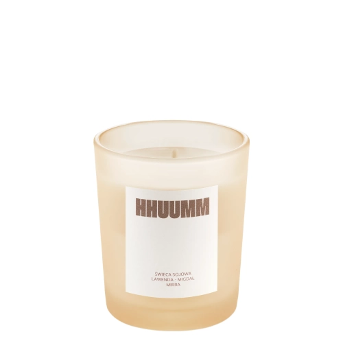 HHUUMM - Świeca Sojowa - Lawenda, Migdał, Mirra - 70g