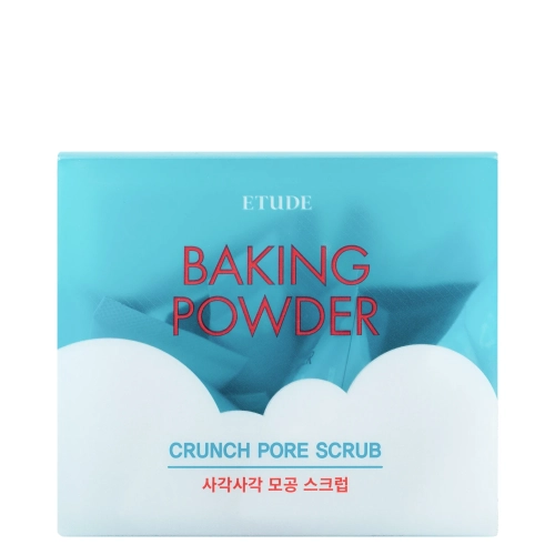 Etude House - Baking Powder Crunch Pore Scrub - Drobnoziarnisty Peeling Oczyszczający Pory (saszetki) - 7gx24szt