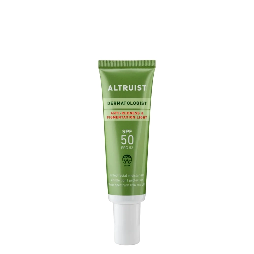 Altruist - Anti-Redness & Pigmentation SPF50 Light - Krem SPF 50 Redukujący Zaczerwienienia i Przebarwienia - 30ml 