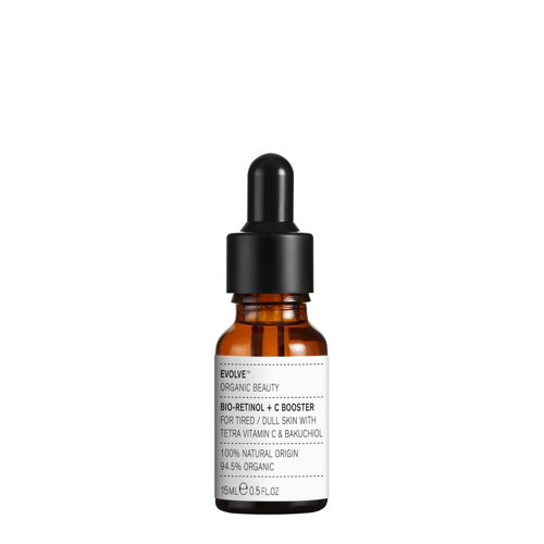 Evolve Organic Beauty - Bio-Retinol + C Booster - Serum z Bio-Retinolem i Witaminą C - 15ml